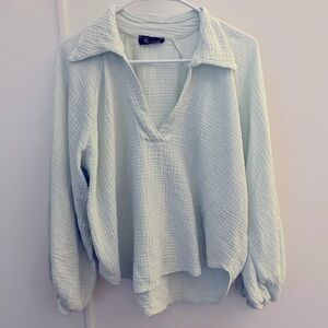 GG Luxe Pale Green Top